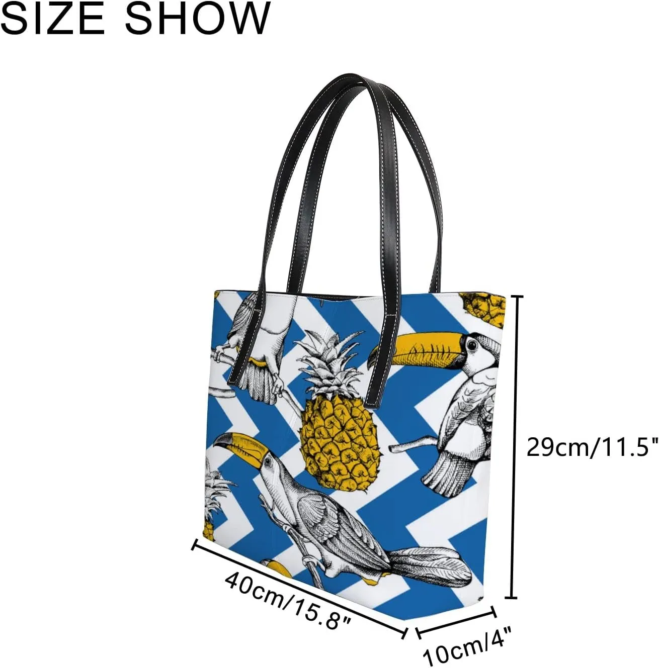 Tote Bag for Women PU Leather Handbags Women's Crossbody Handbags Work Tote Bags for Women Coachbags Tote Bag with Zipper