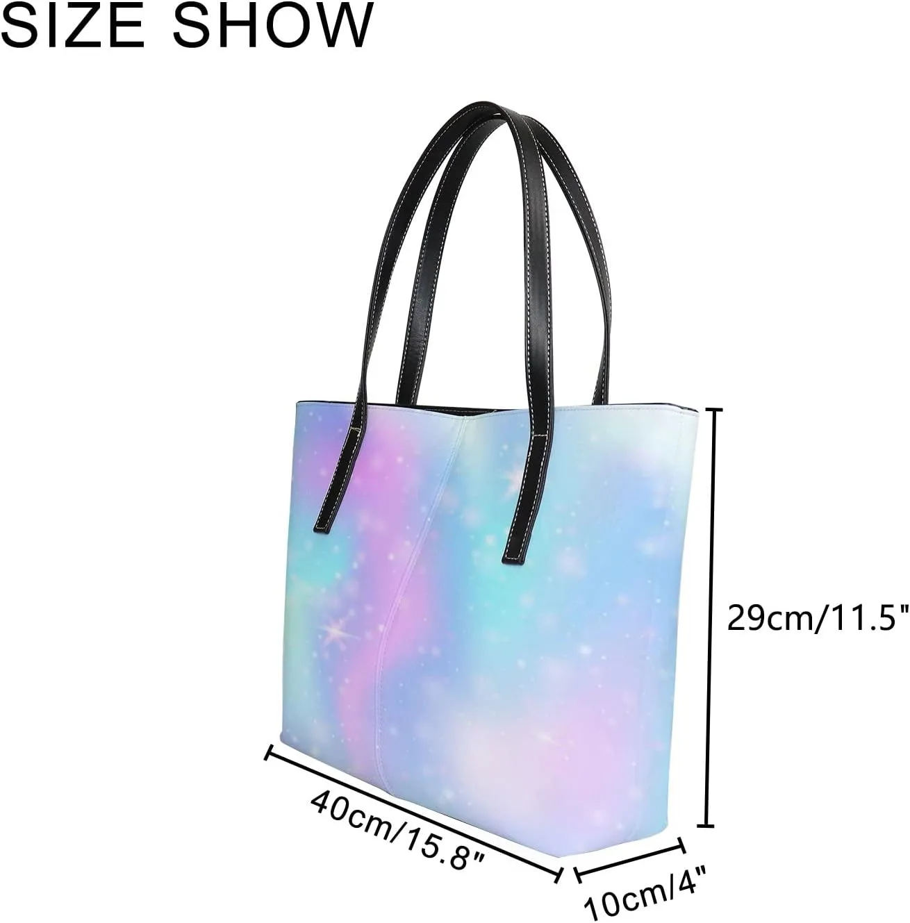 Tote Bag for Women PU Leather Handbags Women's Crossbody Handbags Work Tote Bags for Women Coachbags Tote Bag with Zipper