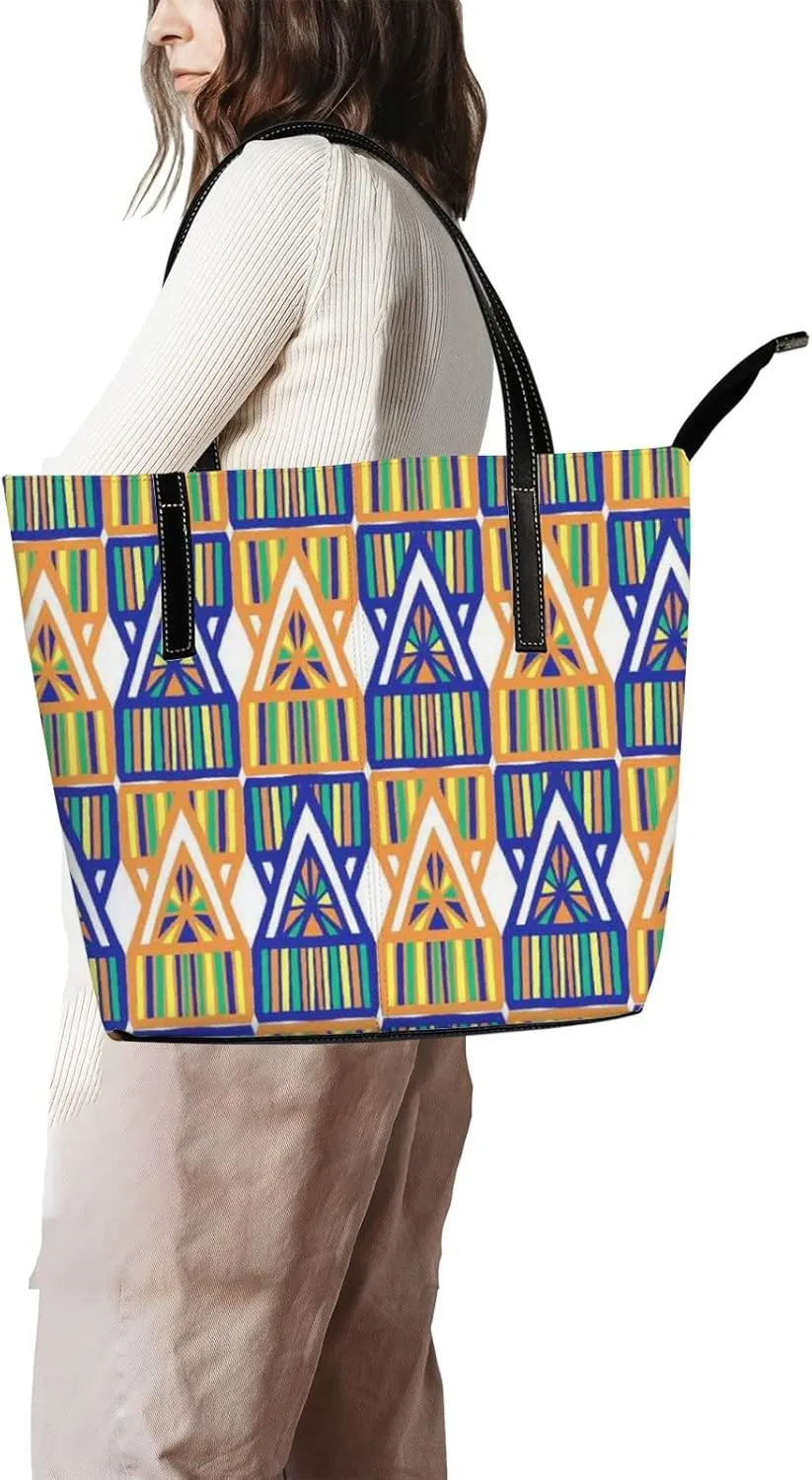 Tote Bag for Women PU Leather Handbags Women's Crossbody Handbags Work Tote Bags for Women Coachbags Tote Bag with Zipper