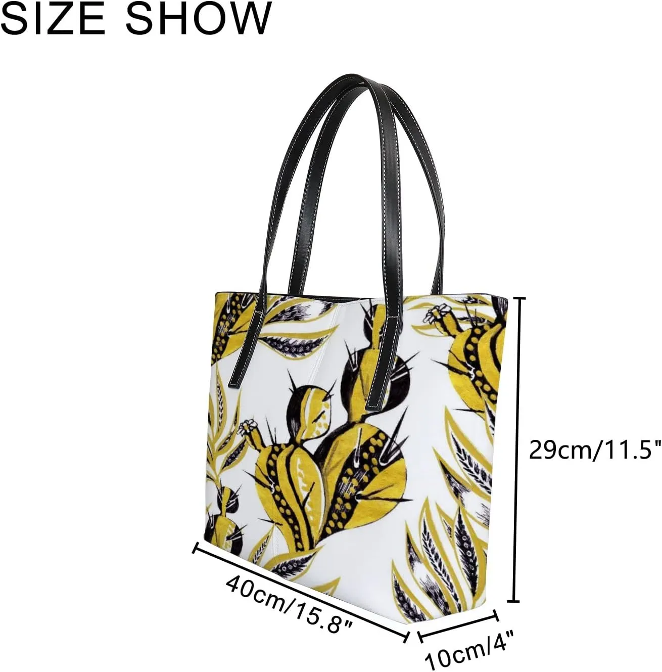 Tote Bag for Women PU Leather Handbags Women's Crossbody Handbags Work Tote Bags for Women Coachbags Tote Bag with Zipper