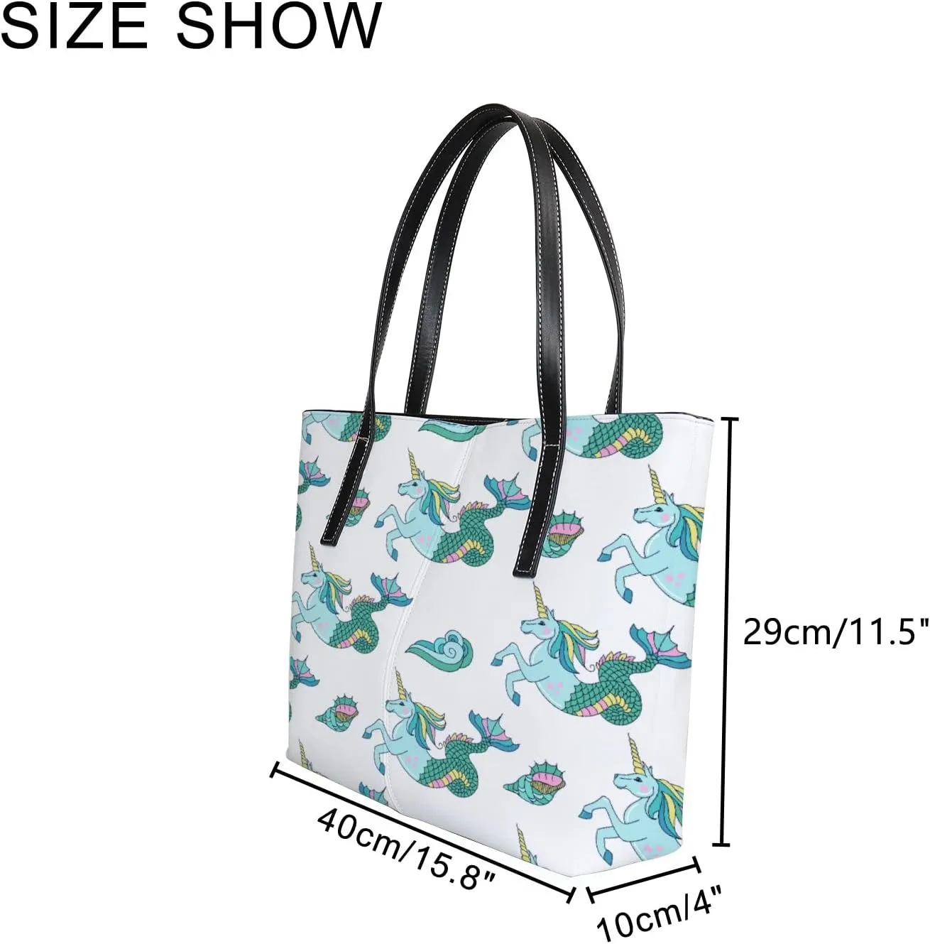 Tote Bag for Women PU Leather Handbags Women's Crossbody Handbags Work Tote Bags for Women Coachbags Tote Bag with Zipper