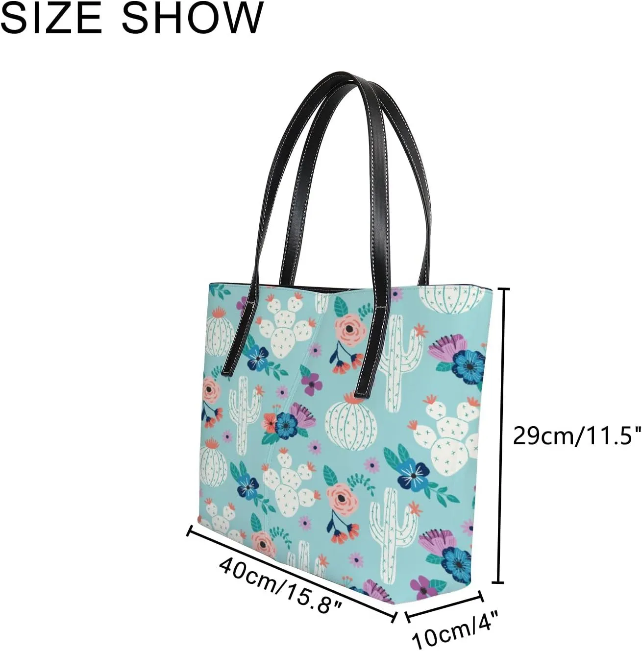 Tote Bag for Women PU Leather Handbags Women's Crossbody Handbags Work Tote Bags for Women Coachbags Tote Bag with Zipper