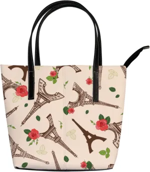 Tote Bag for Women PU Leather Handbags Women's Crossbody Handbags Work Tote Bags for Women Coachbags Tote Bag with Zipper