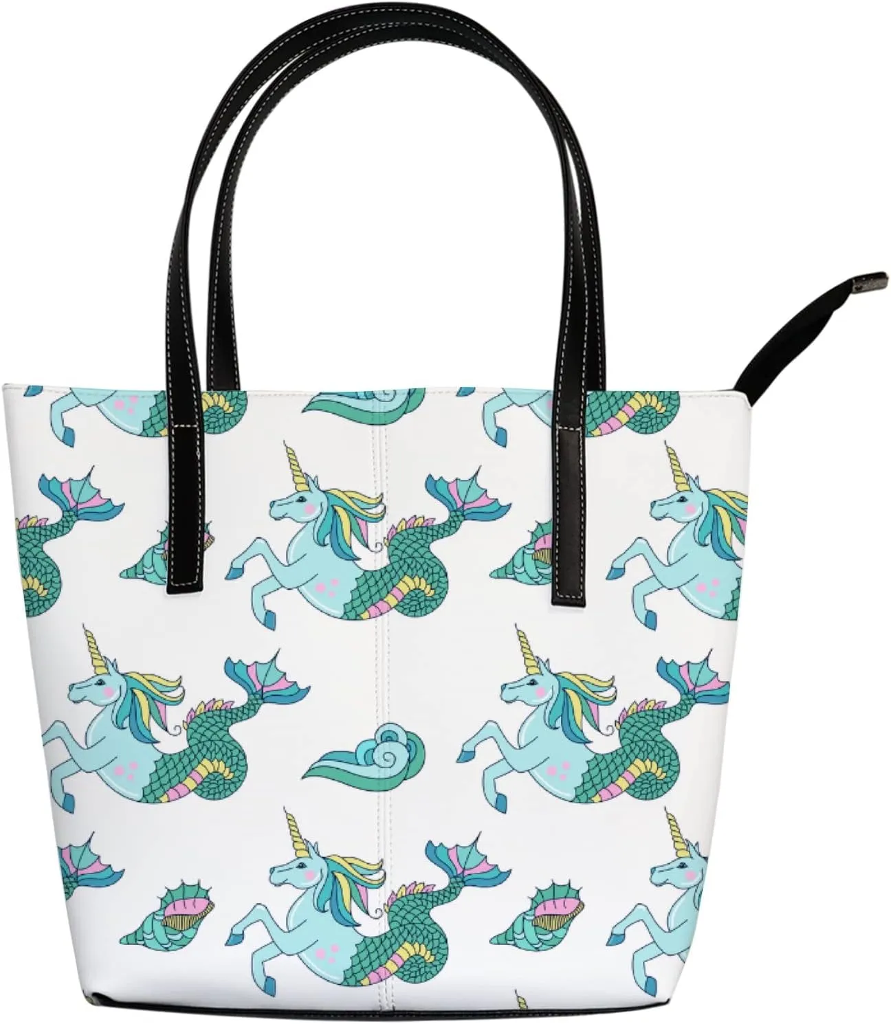 Tote Bag for Women PU Leather Handbags Women's Crossbody Handbags Work Tote Bags for Women Coachbags Tote Bag with Zipper