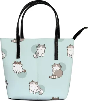 Tote Bag for Women PU Leather Handbags Women's Crossbody Handbags Work Tote Bags for Women Coachbags Tote Bag with Zipper