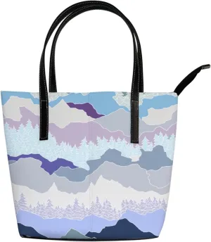 Tote Bag for Women PU Leather Handbags Women's Crossbody Handbags Work Tote Bags for Women Coachbags Tote Bag with Zipper