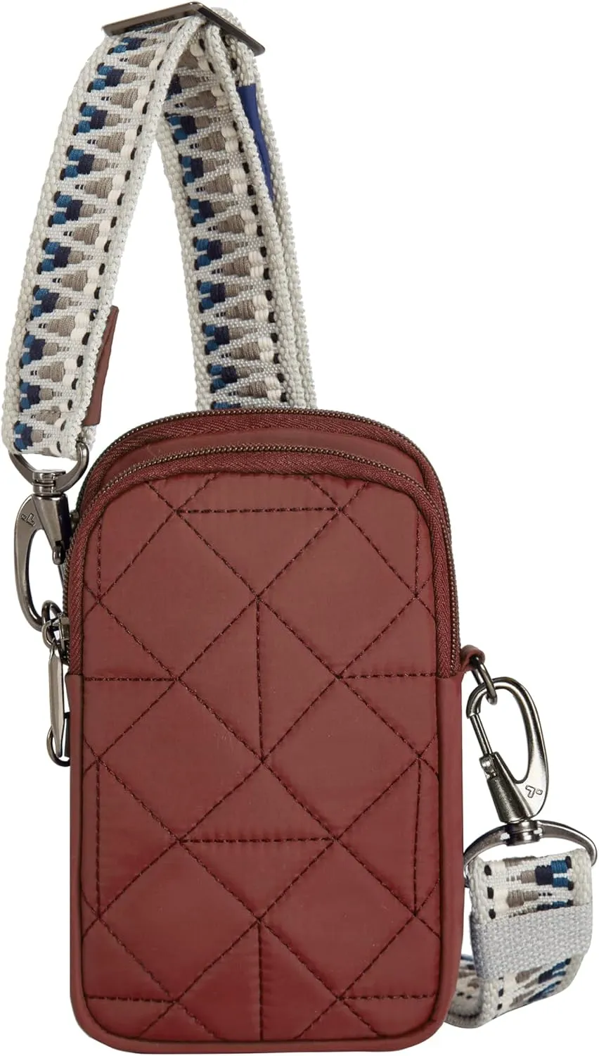 Travelon Anti-Theft Boho 2 Compartment Phone Crossbody