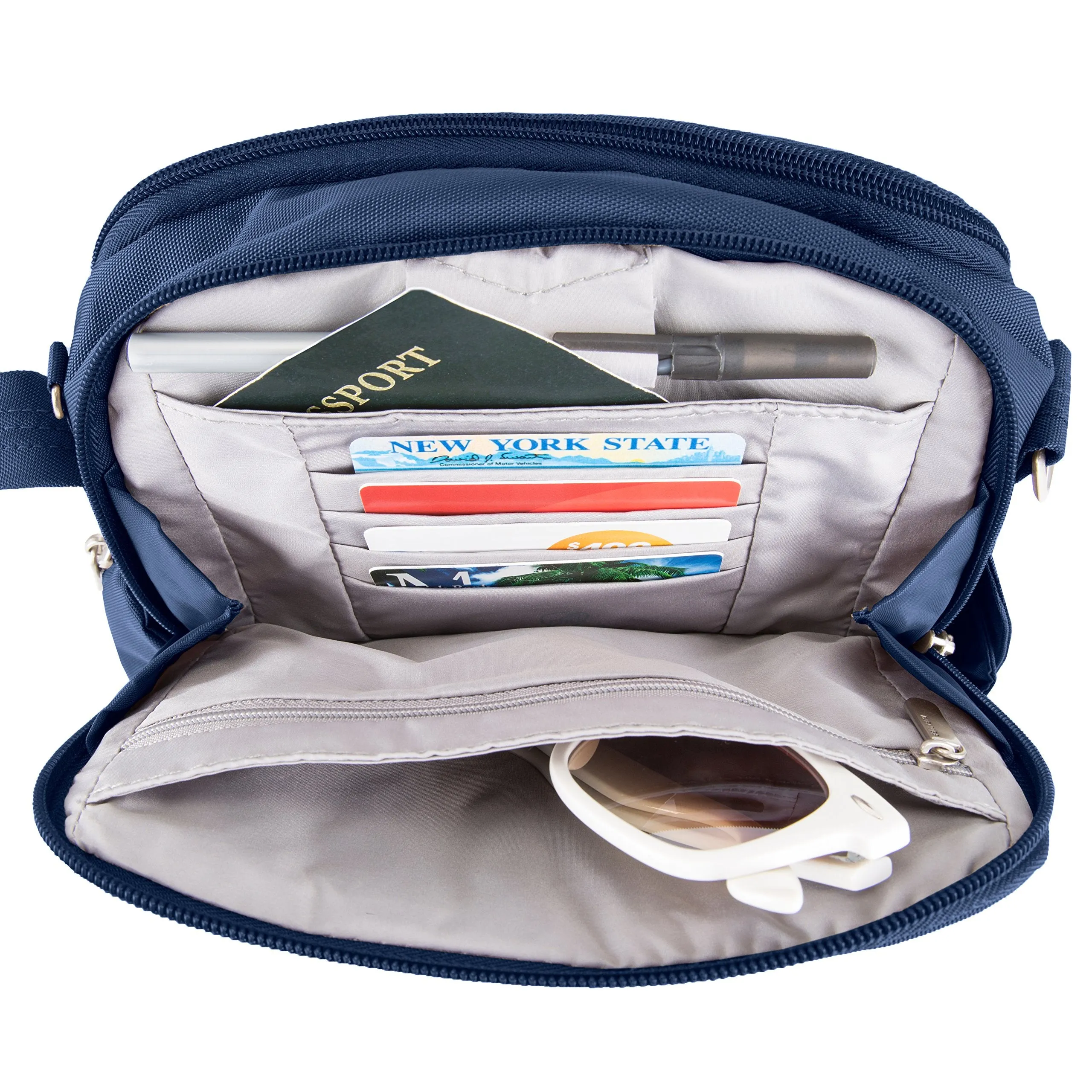 Travelon Anti-Theft Classic Travel Bag, Midnight, One Size