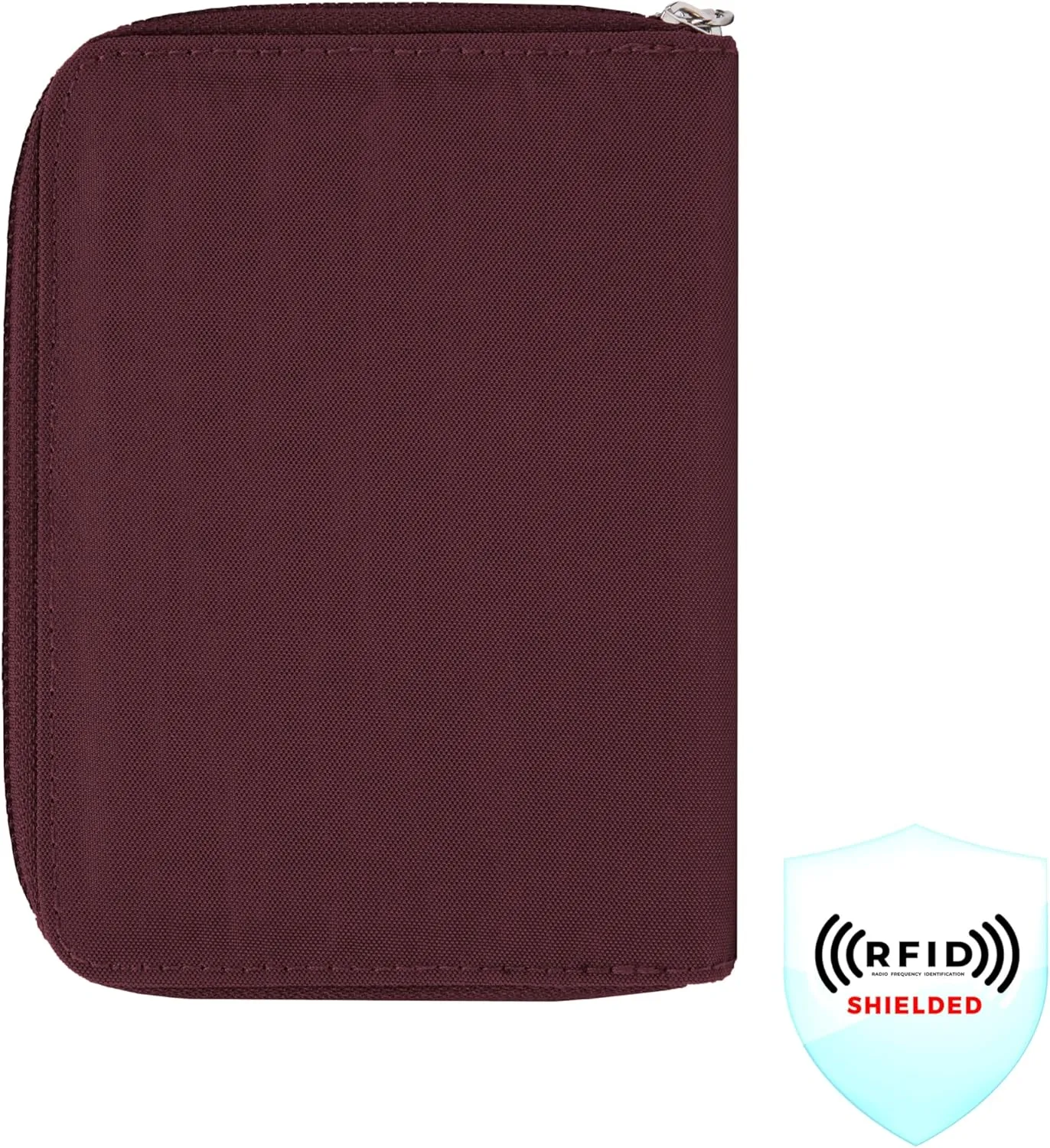 Travelon RFID Blocking Passport Zip Wallet