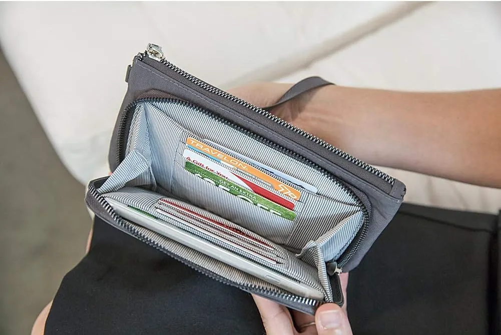 Travelon RFID Blocking Phone Clutch Wallet