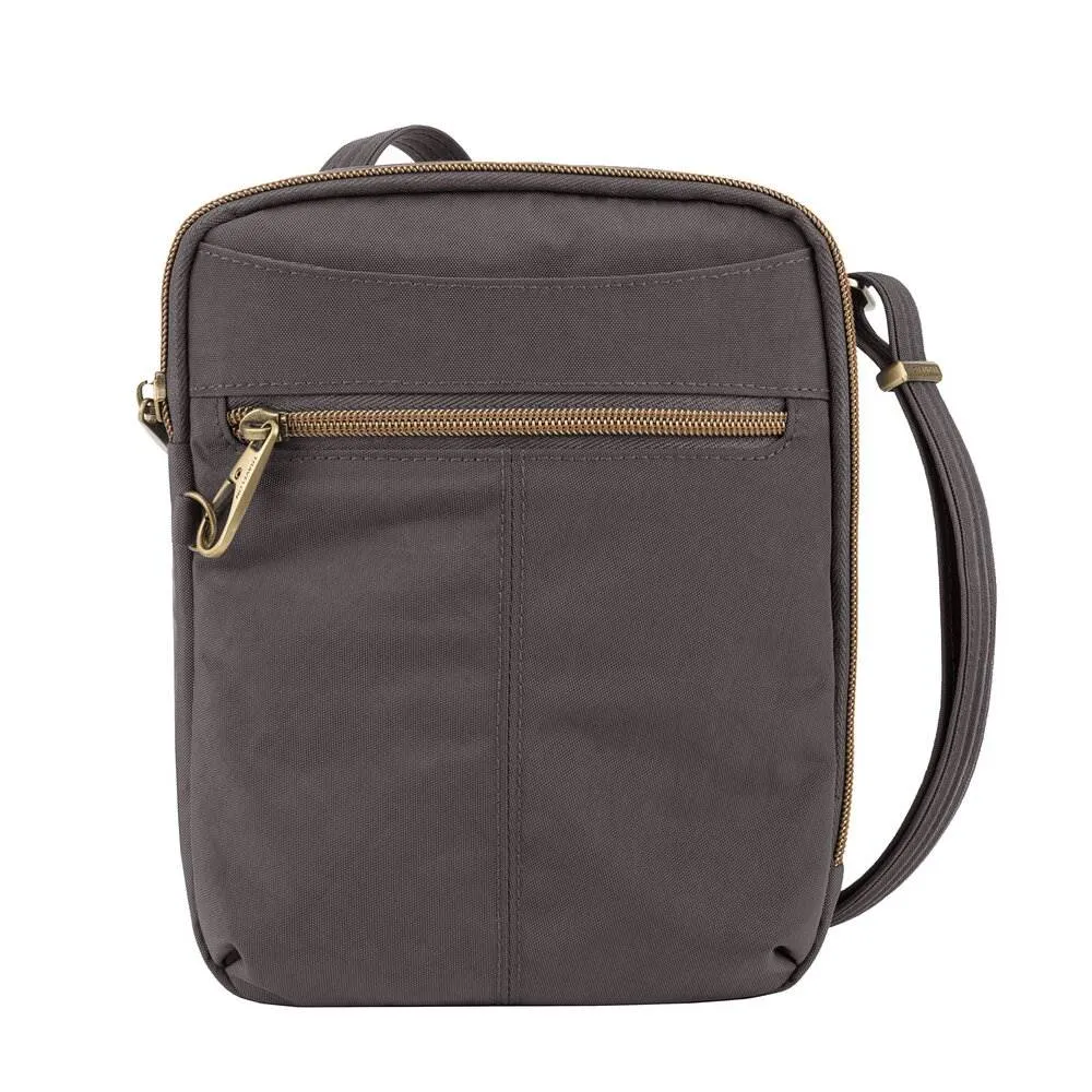 Travelon Travelon Anti-theft Signature Slim Day Bag, Smoke (gray) - 43326-531