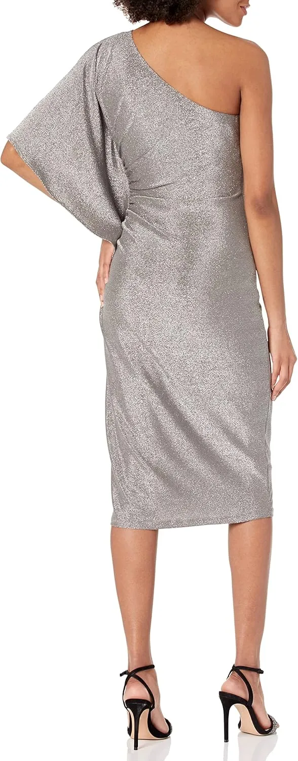 Trina Turk Women's One Shoulder Jersey Dress