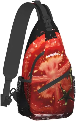 Tropical Rainforest Jungle Scene Print Cross Chest Bag Diagonally Men Cross Chest Bag Diagonally