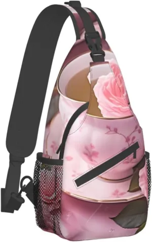 Tropical Rainforest Jungle Scene Print Cross Chest Bag Diagonally Men Cross Chest Bag Diagonally