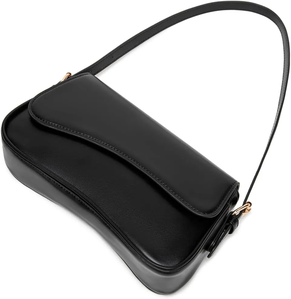 Underarm Shoulder Bag for Women Trendy Purse Vegan Leather Hobo Handbags Clutch Crossbody Bag