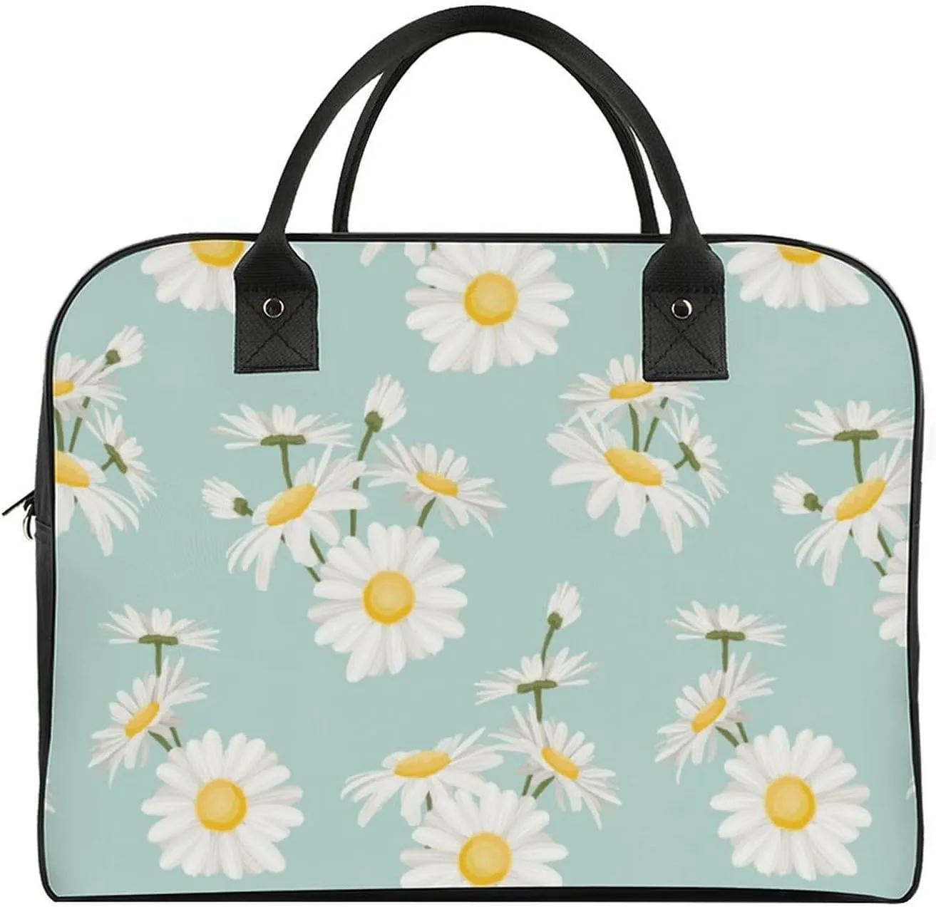 Unisex Crossbody Nylon Colorful Butterfly Elegant Handbag for Traveling 13" X 19" X 8"