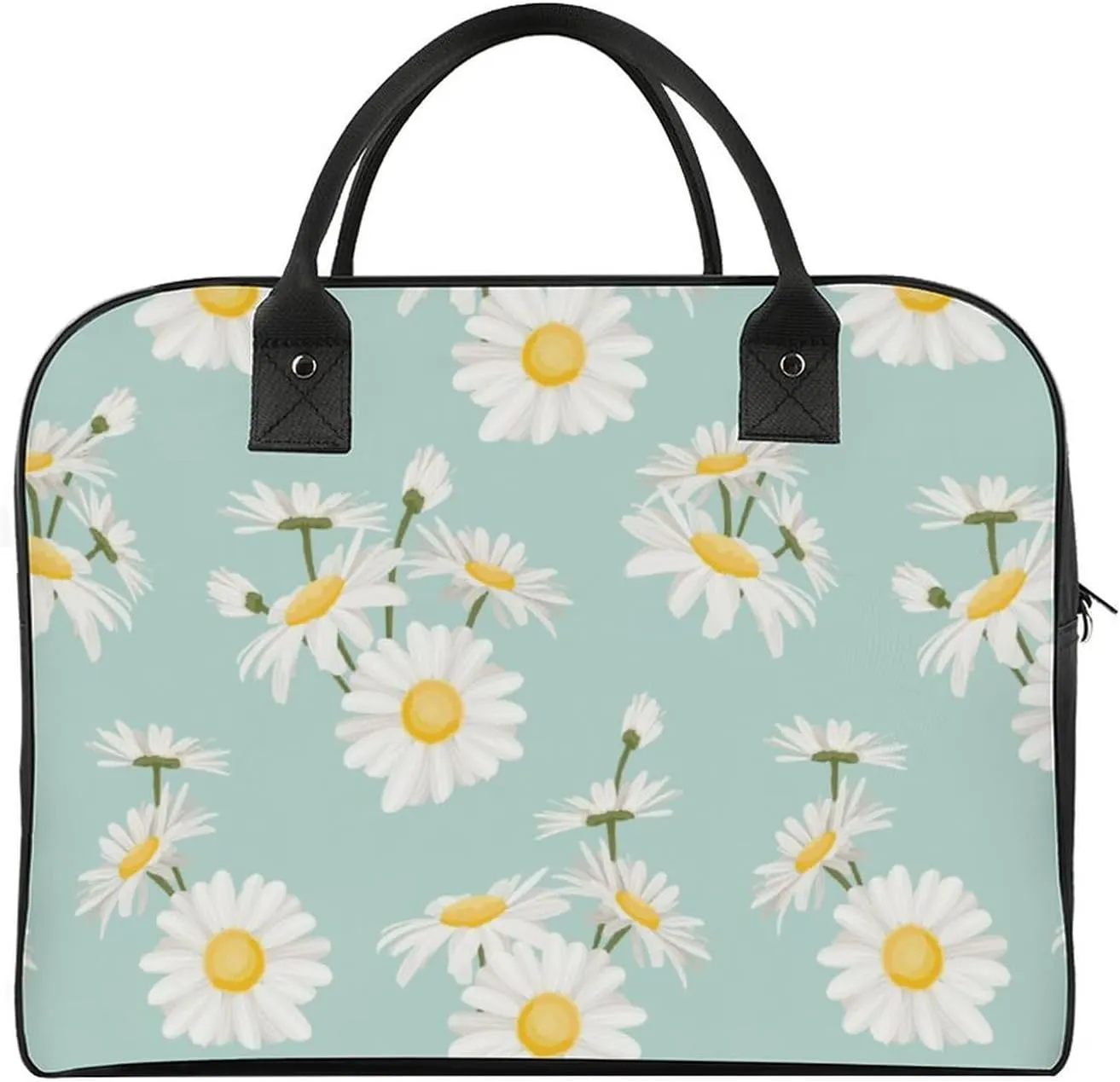Unisex Crossbody Nylon Colorful Butterfly Elegant Handbag for Traveling 13" X 19" X 8"