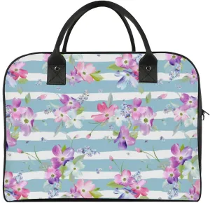 Unisex High-capacity Nylon Colorful Butterfly Aesthetic Handbag for Business Trip 13" X 19" X 8"