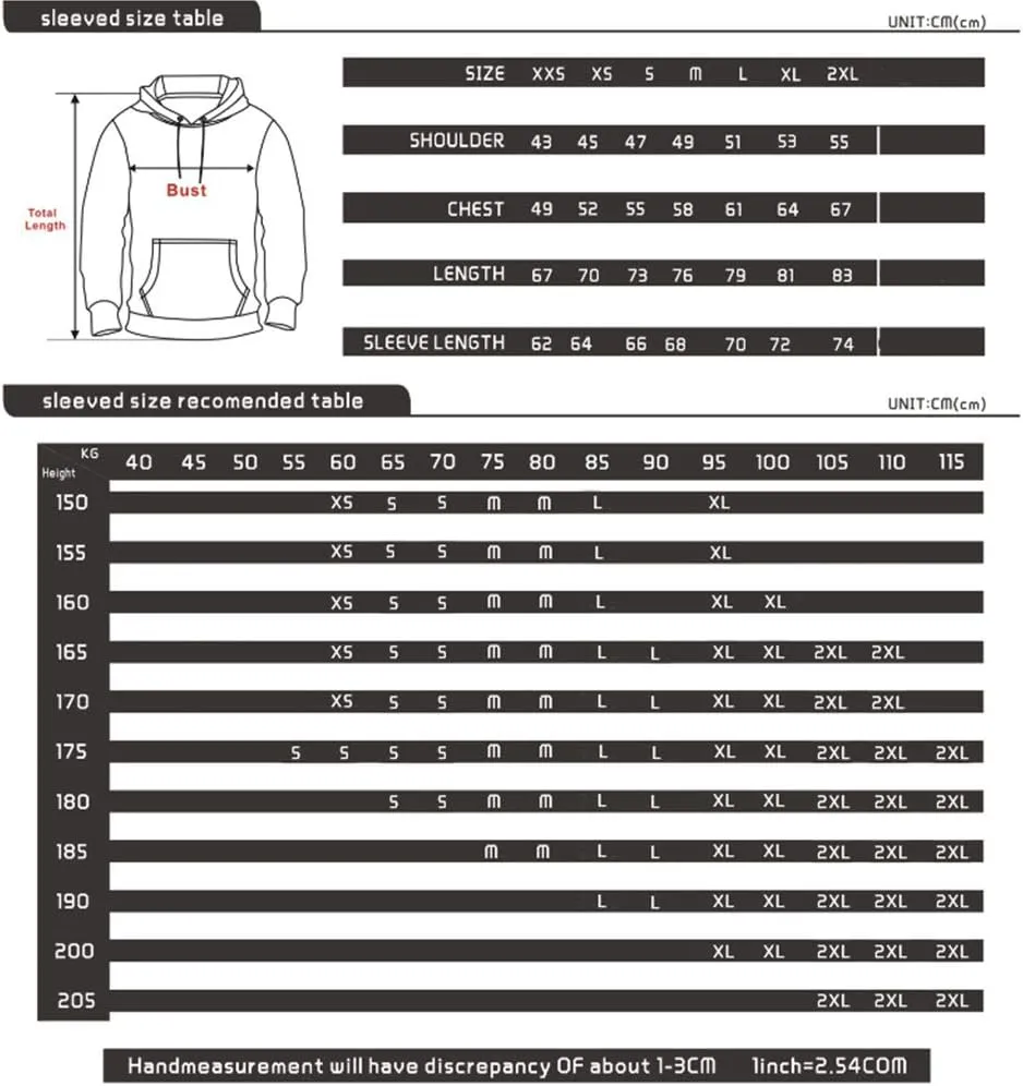 Unisex Hoodie Love Printed Fashion Sport Hip Hop Hoodie Sweatshirt Pocket Jacket Pullover Tops