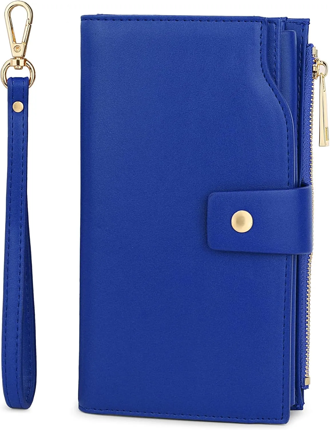Uromee Wallet Women Vegan Leather RFID Blocking Large Ladies Wristlet Purse Card Holder Organizer Clutch