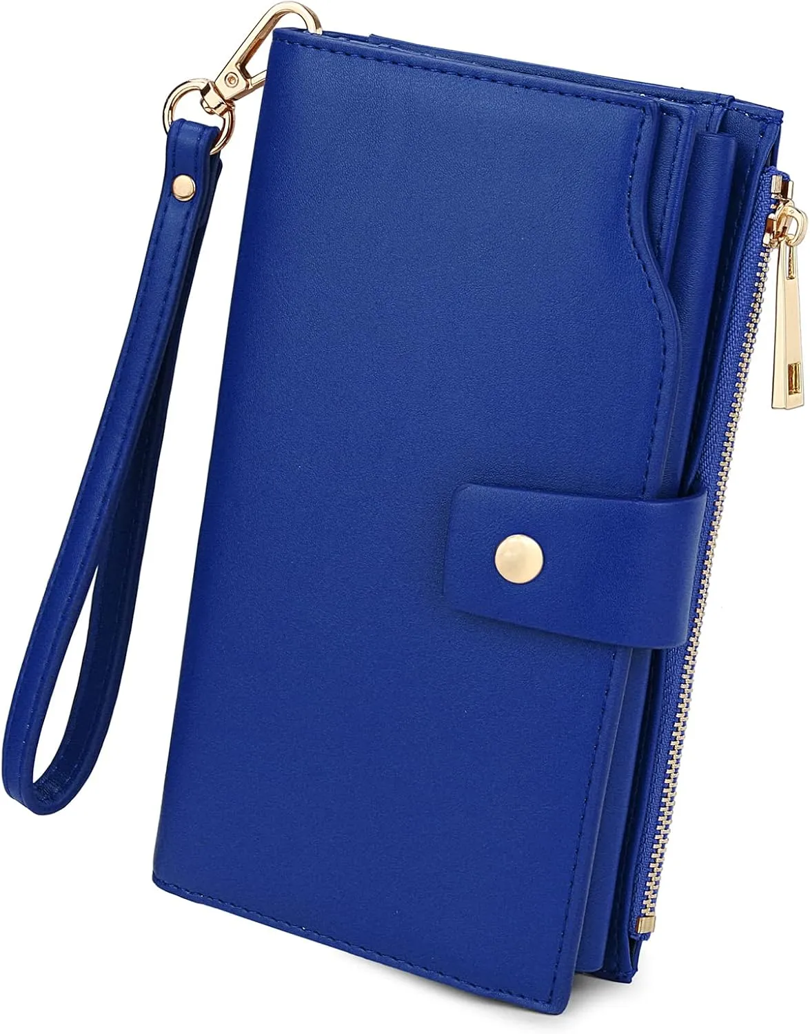 Uromee Wallet Women Vegan Leather RFID Blocking Large Ladies Wristlet Purse Card Holder Organizer Clutch