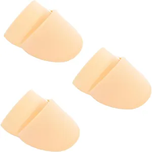 Veemoon 3sets Lightweight Invisible Shoulder Pad Knitted Shoulder Pads for Women Suitable for Curved Low 3pairs*3