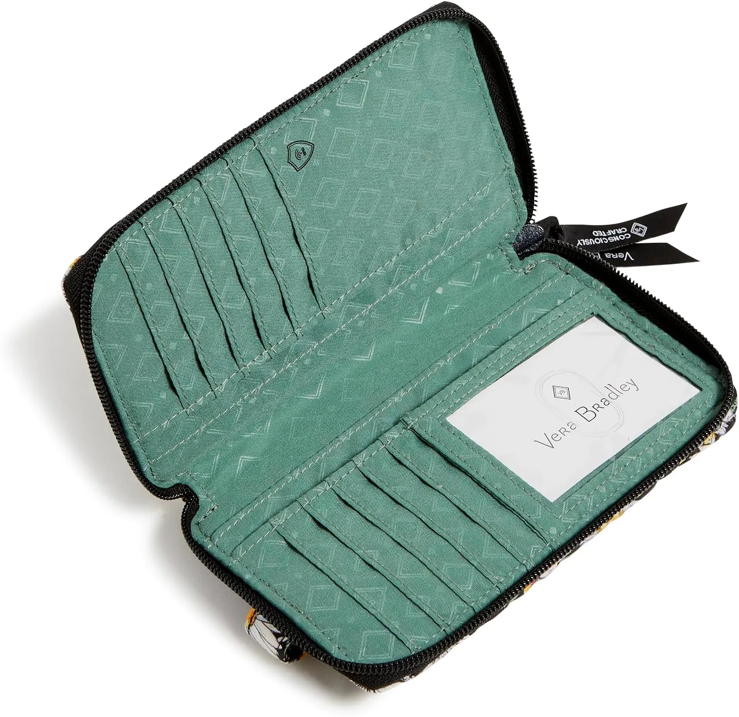 Vera Bradley Cotton Large Smartphone Wristlet with RFID Protection