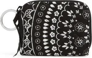Vera Bradley Cotton Petite Zip-Around Wallet with RFID Protection