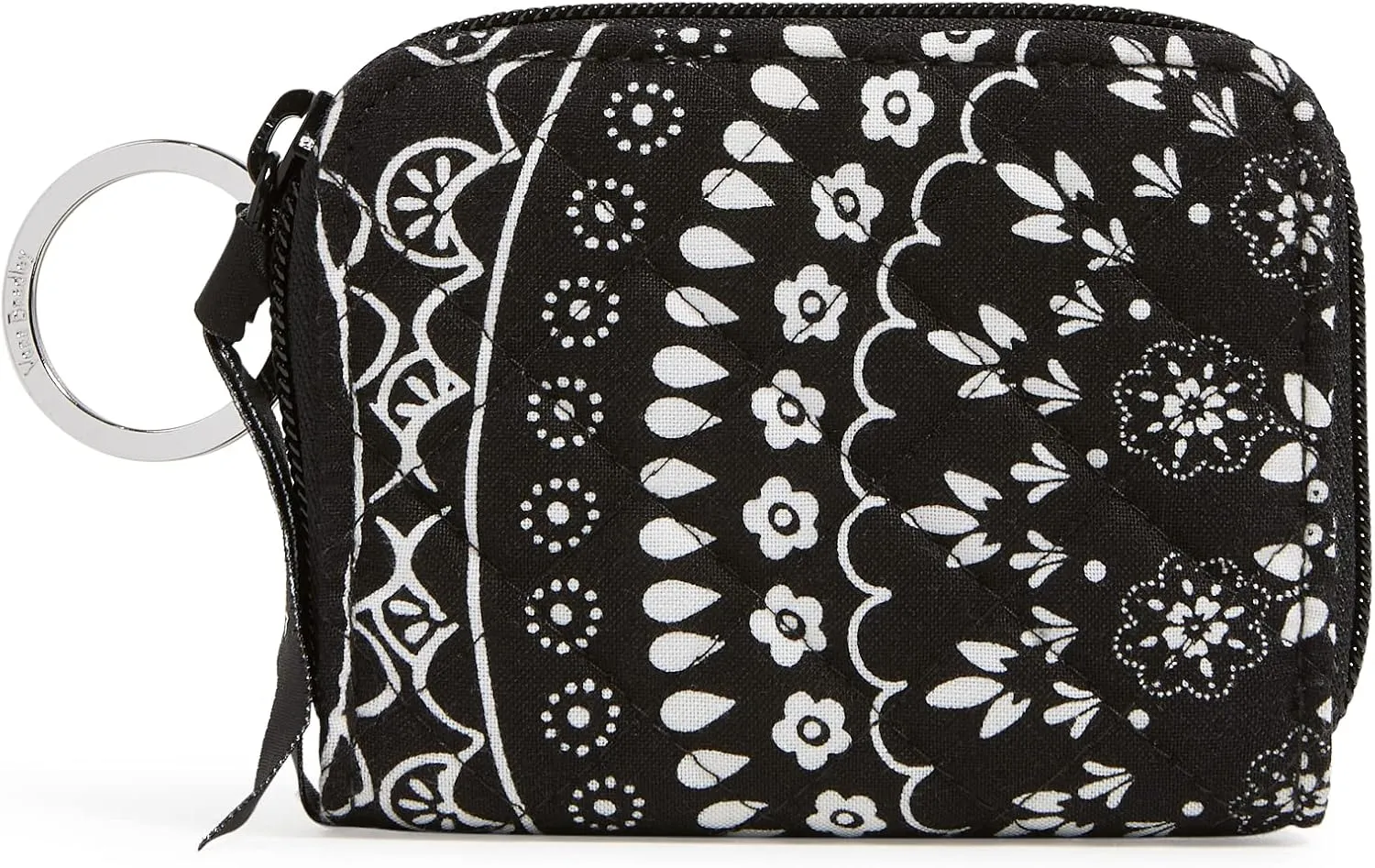 Vera Bradley Cotton Petite Zip-Around Wallet with RFID Protection