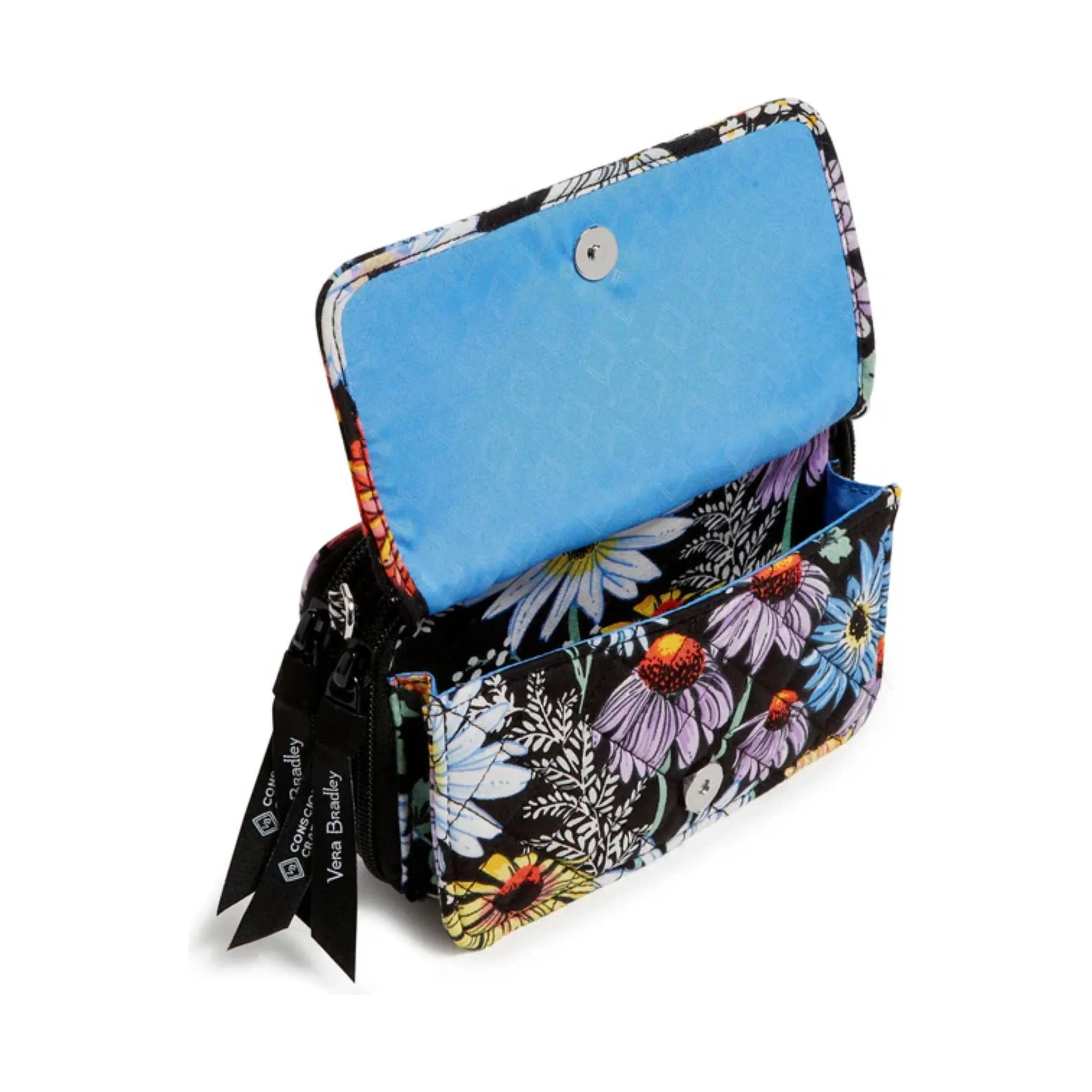 Vera Bradley RFID All in One Crossbody - Daisies