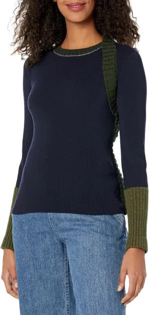 Victoria Beckham Rent the Runway Pre-Loved Chunky Trim Sweater