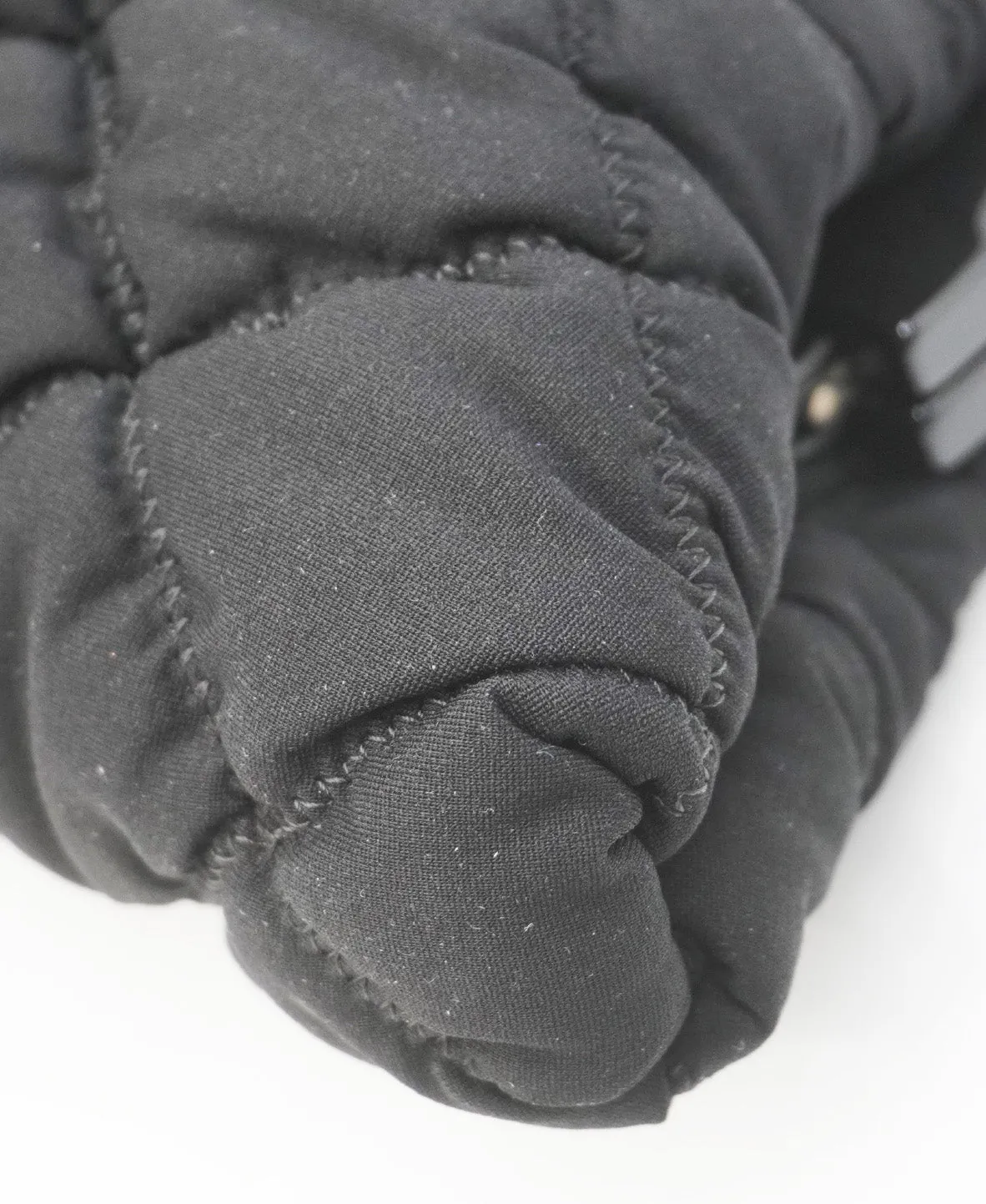 Vintage Fabric Clutch Black