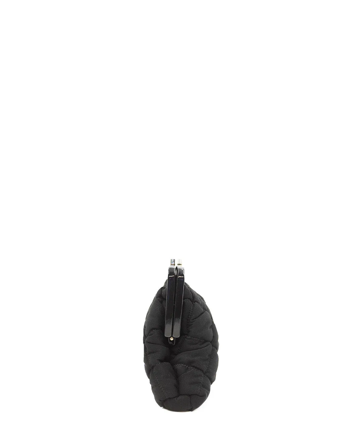 Vintage Fabric Clutch Black