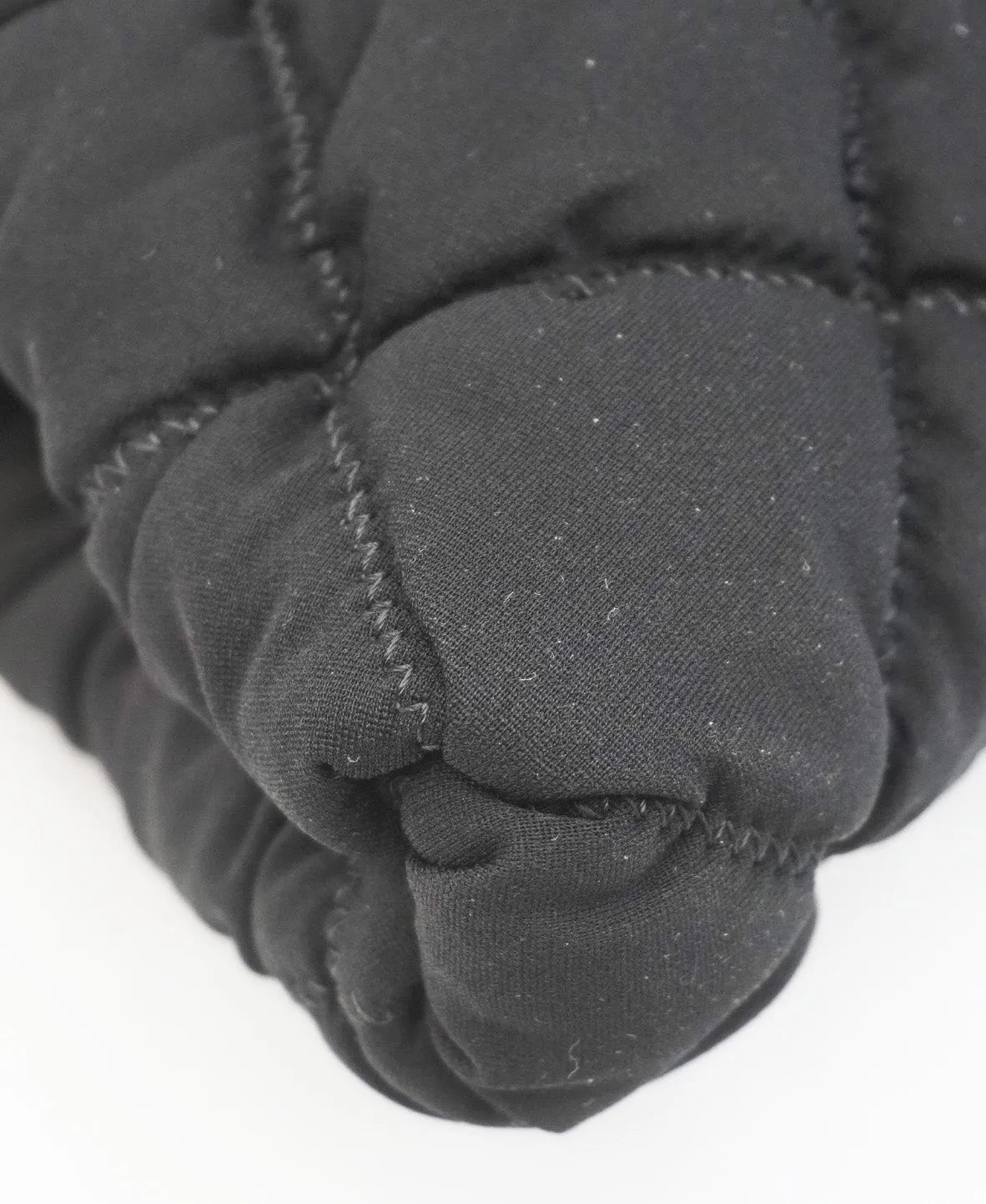 Vintage Fabric Clutch Black