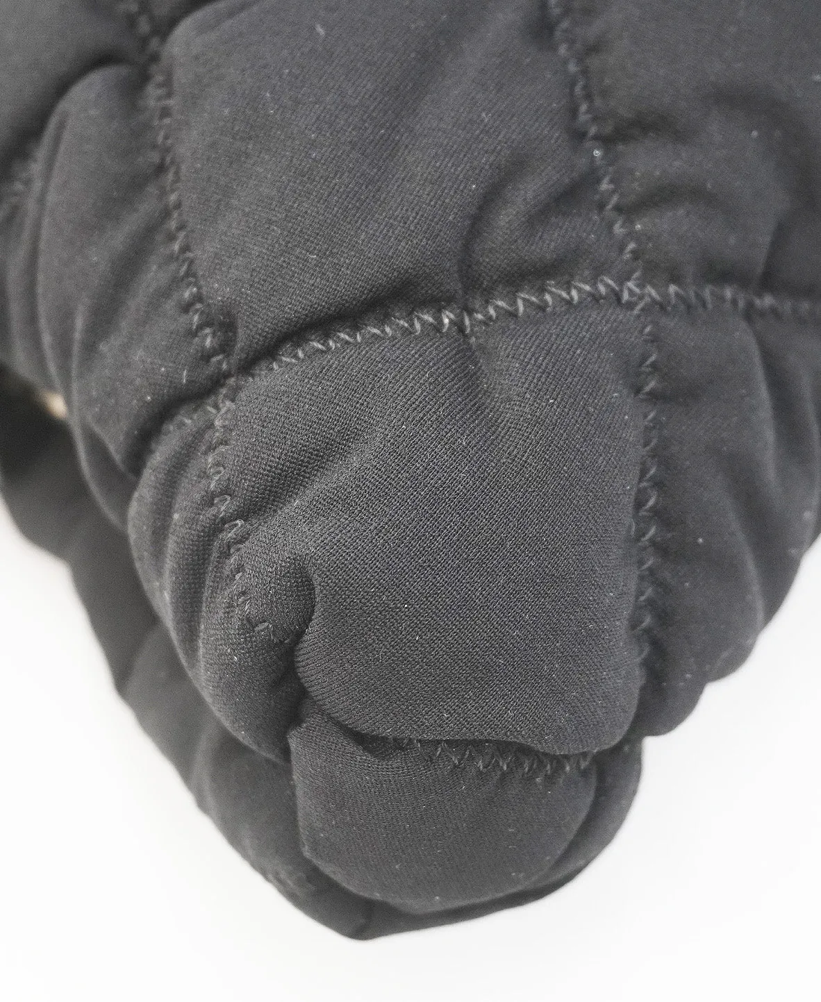 Vintage Fabric Clutch Black