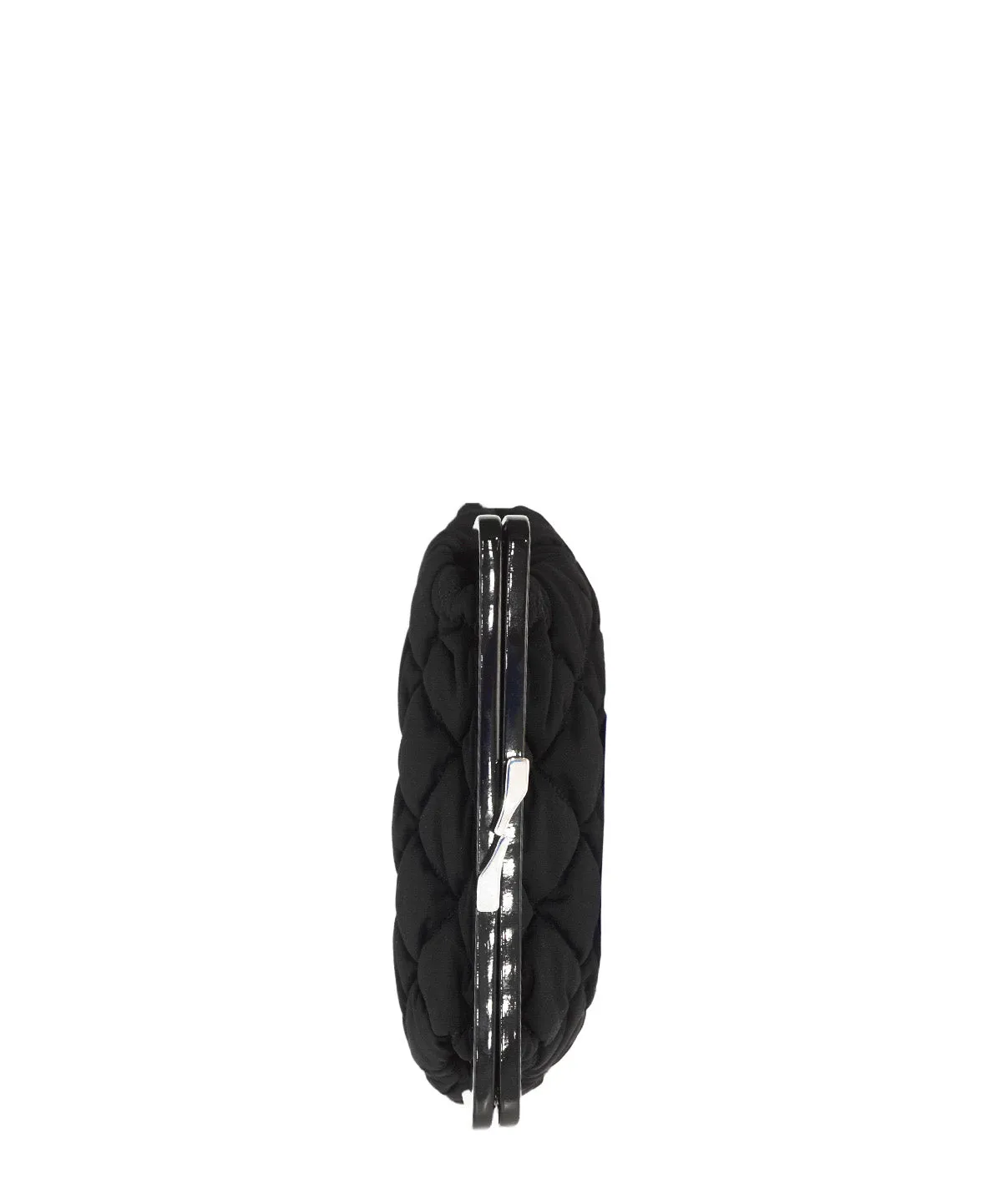 Vintage Fabric Clutch Black