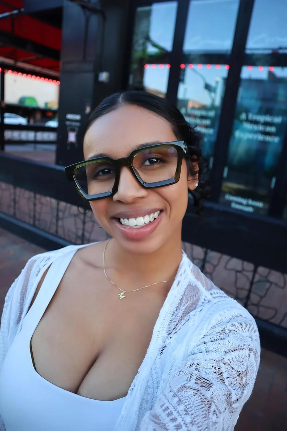 VISOONE Enhanced Version Rectangle Chic Preppy Look Blue Light Blocking Glasses for Women Men RIVER-LIGHTER