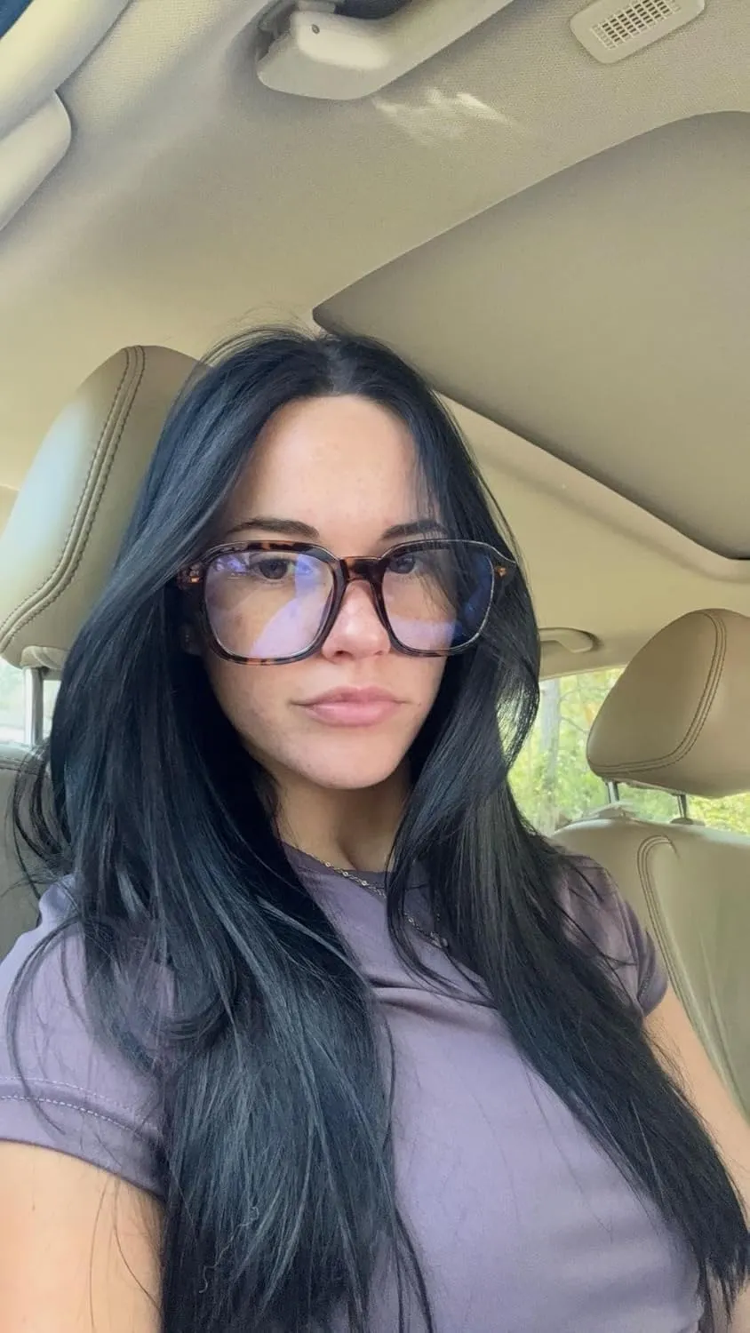 VISOONE Oversized Square Blue Light Blocking Glasses Fashion Computer Eyewear for Women and Men BENNETT