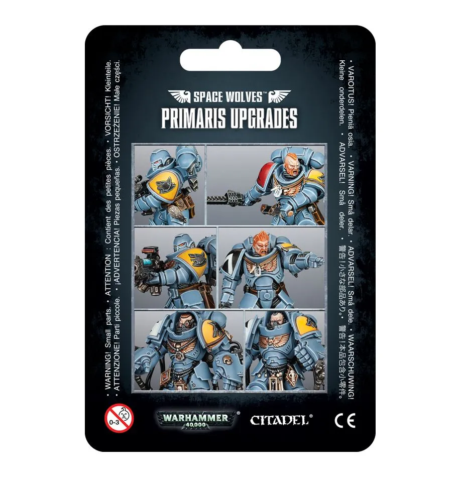 Warhammer 40K Space Wolves Primaris Upgrades