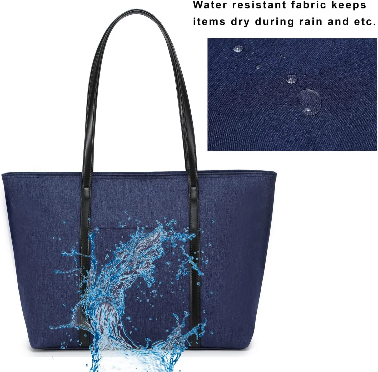 Water Resistance Light Weight Tote Bag Carrying Shoulder Bag Handbag