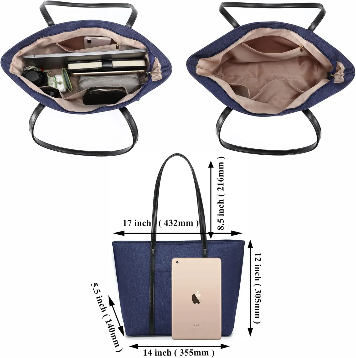 Water Resistance Light Weight Tote Bag Carrying Shoulder Bag Handbag