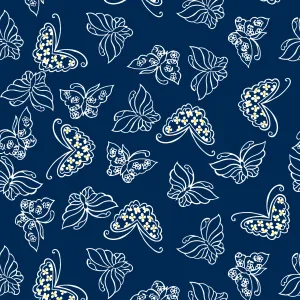 Westerly Wings - Rustic Butterfly Fabric