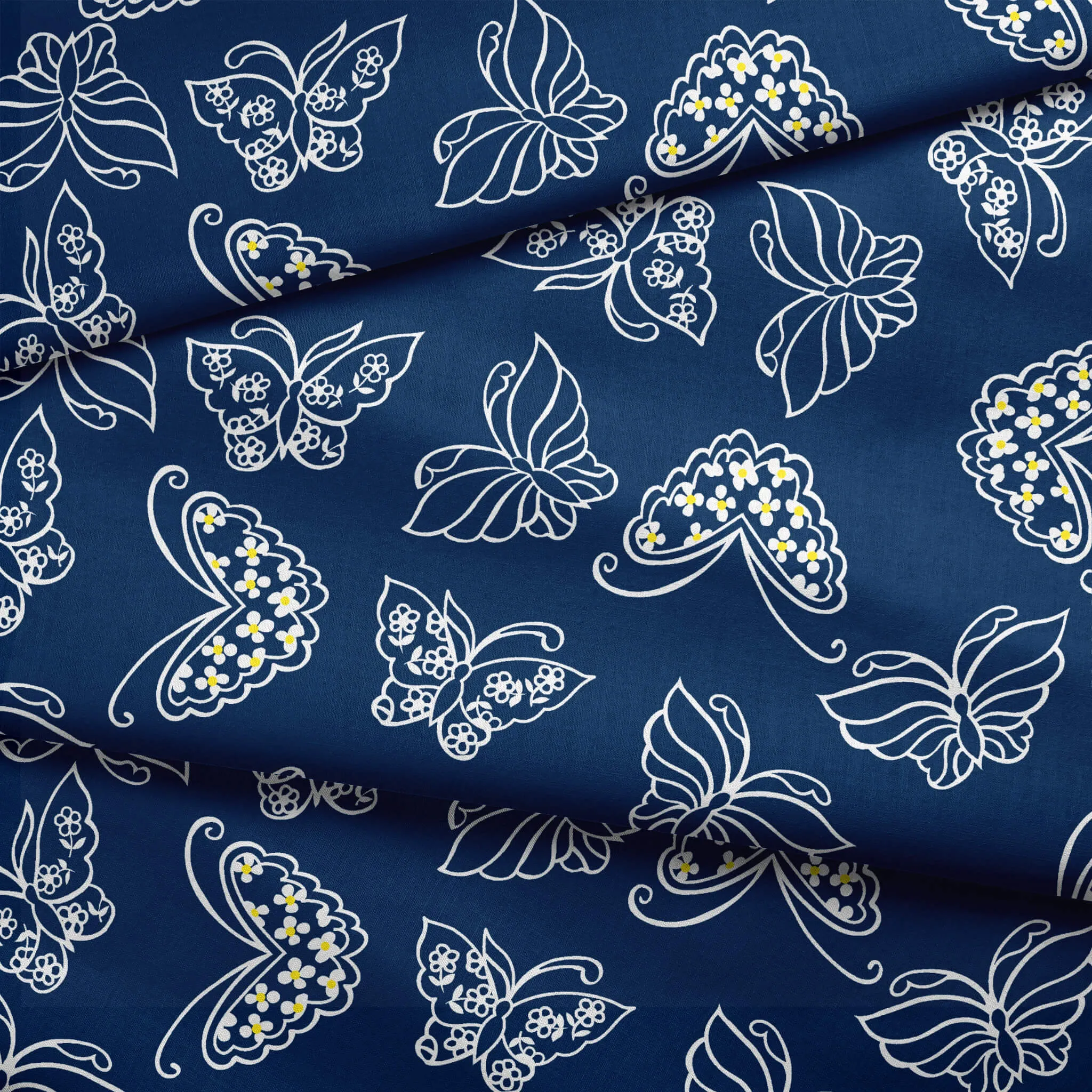 Westerly Wings - Rustic Butterfly Fabric