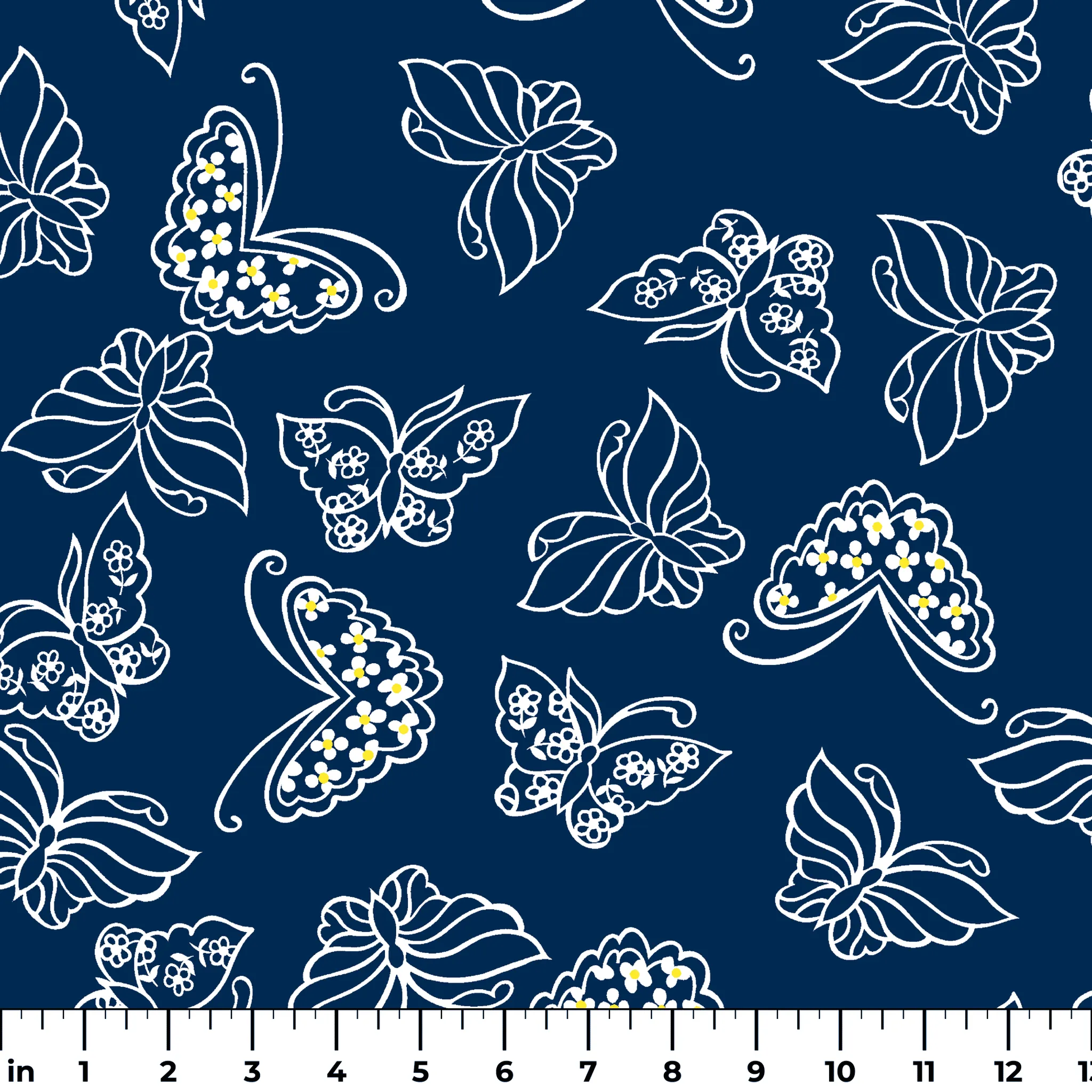 Westerly Wings - Rustic Butterfly Fabric