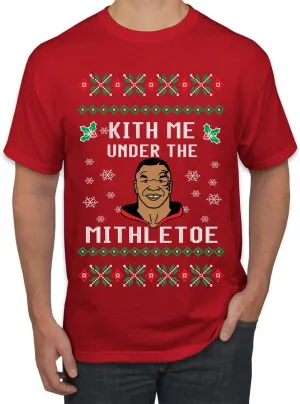 Wild Bobby Merry Chrithmith | Mens Ugly Christmas Tee Graphic T-Shirt