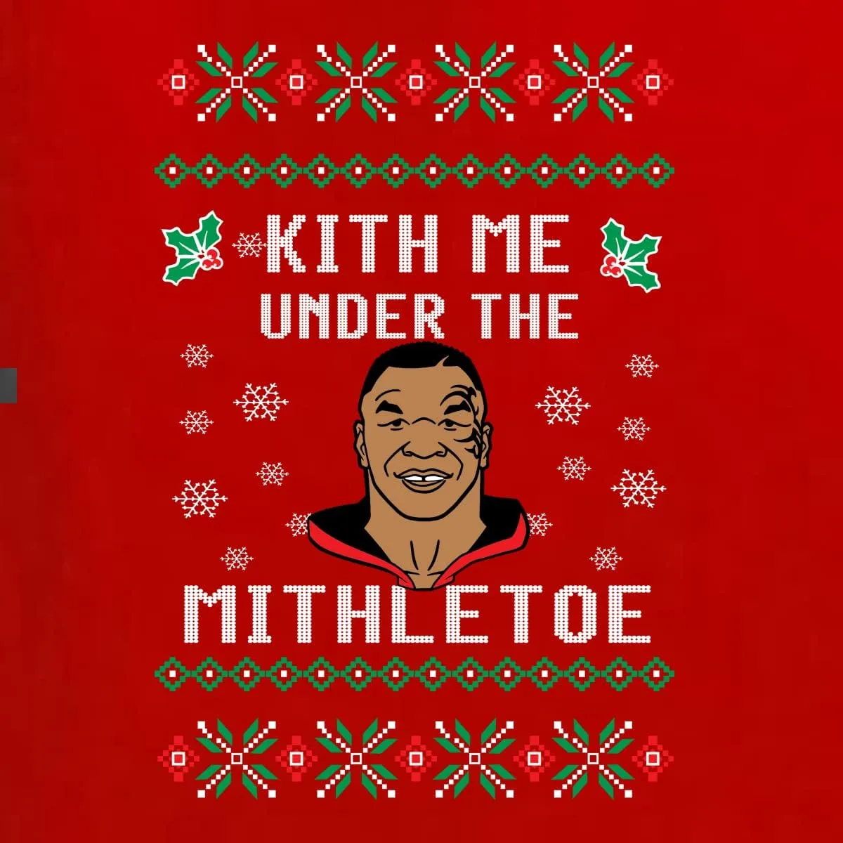 Wild Bobby Merry Chrithmith | Mens Ugly Christmas Tee Graphic T-Shirt
