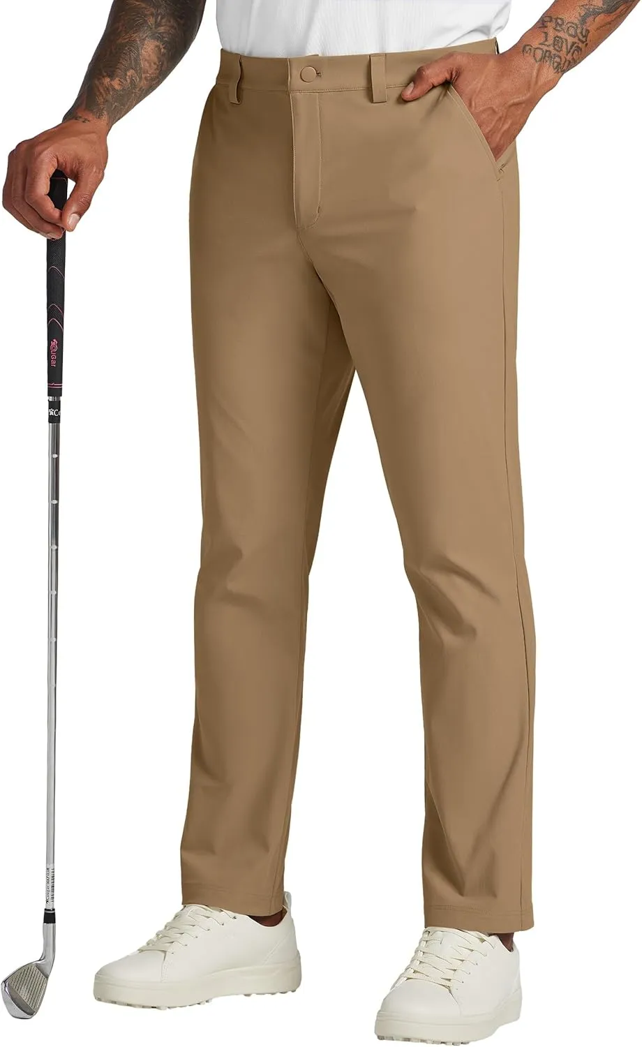 Willit Mens Golf Pants Stretch Dress Pants Quick Dry Work Business Slacks Casual Pants with 4 Pockets 30"/32"/34"