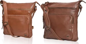 Wise Owl Genuine Leather Crossbody Handbags & Purses for Women -Premium Crossover Over the Shoulder Bag Pack of - 2