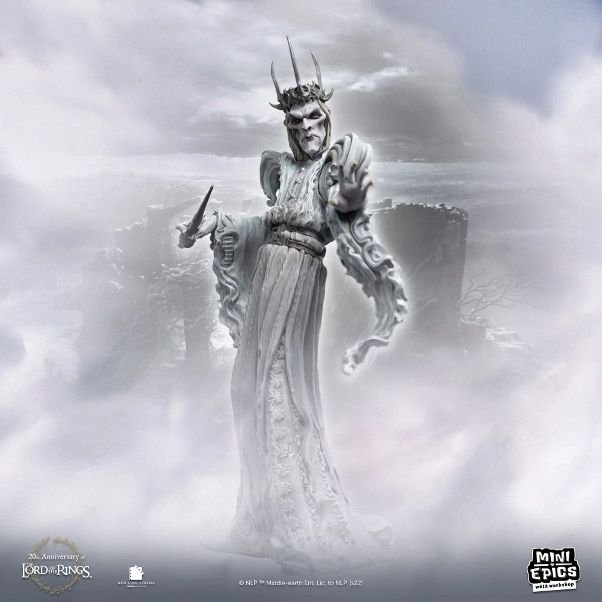 Witch King of the Unseen Lands Lord of the Rings Mini Epics Statue