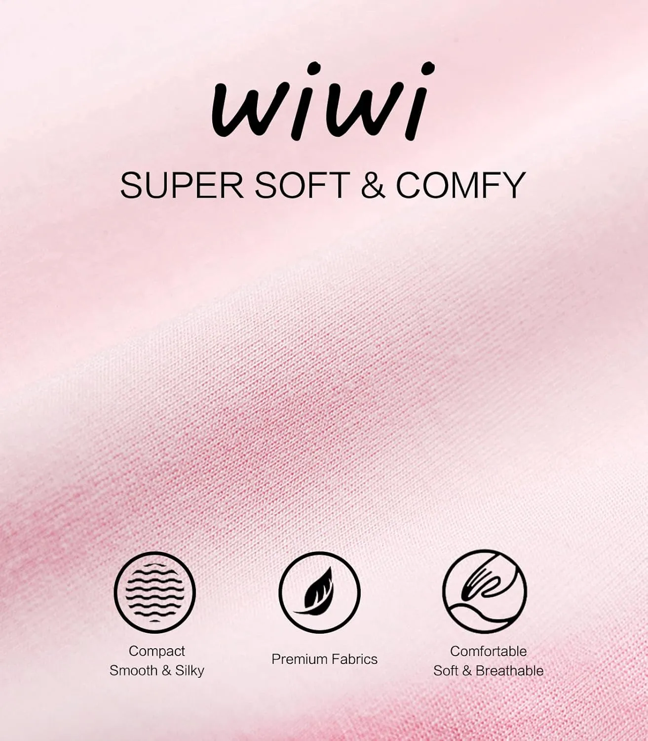WiWi Pajamas Sets for Women Soft Long Sleeve Tops and Pants Sleepwear Ladies Pjs Viscose from Bamboo Pj S-XXL
